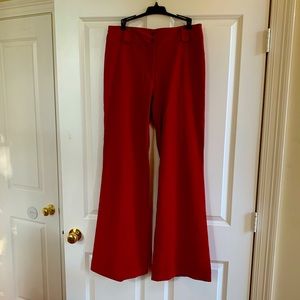 Gorgeous red European Designer Trousers